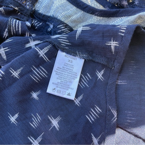 Miss Me beaded hi-low tunic XS - Picture 10 of 10